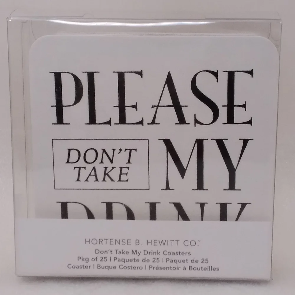 Hortense B. Hewitt Paperboard COASTERS 4